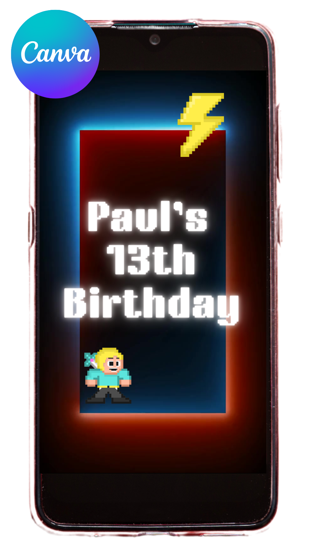 level up template