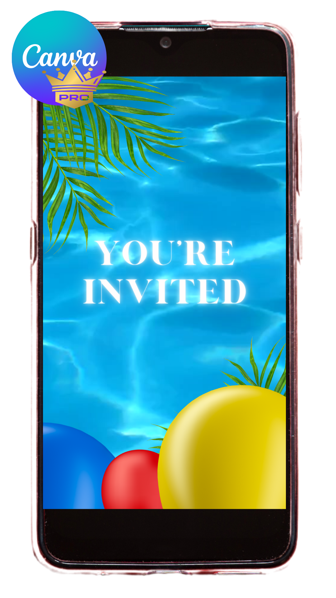 Pool Party template