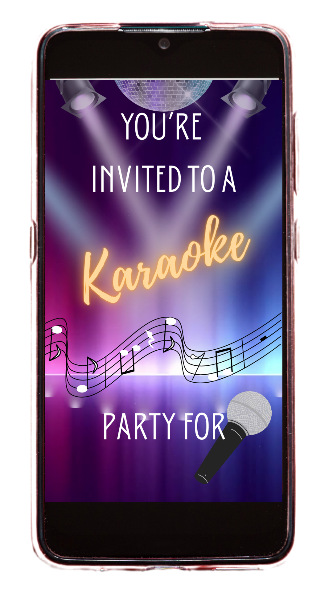 Karaoke template