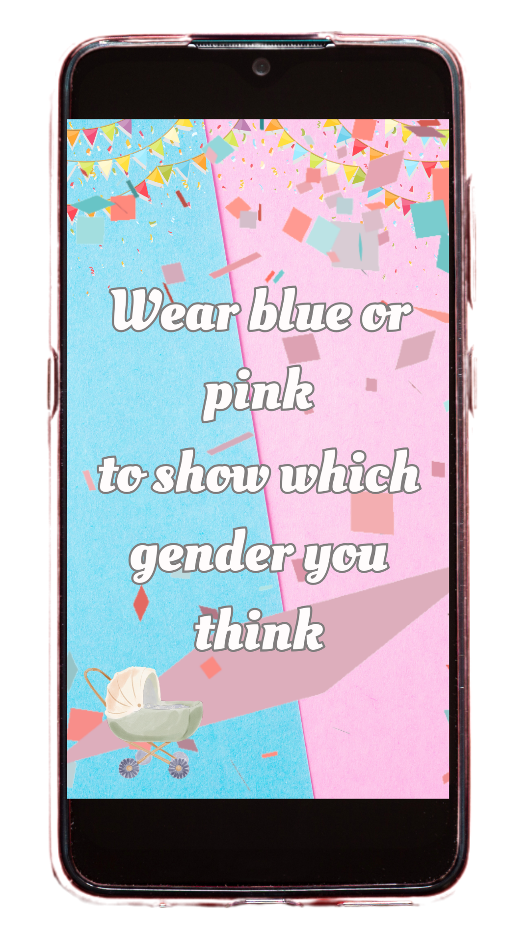 Gender reveal team