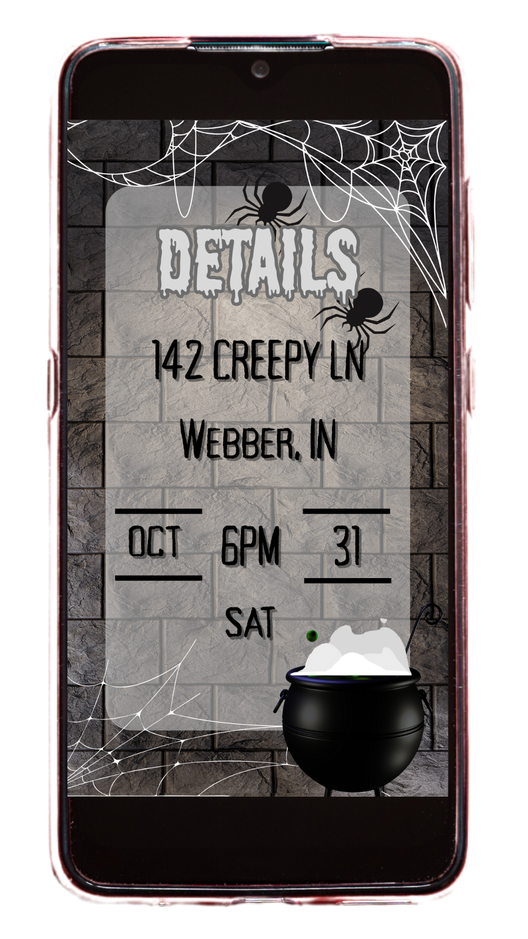 Creepy Bugs template