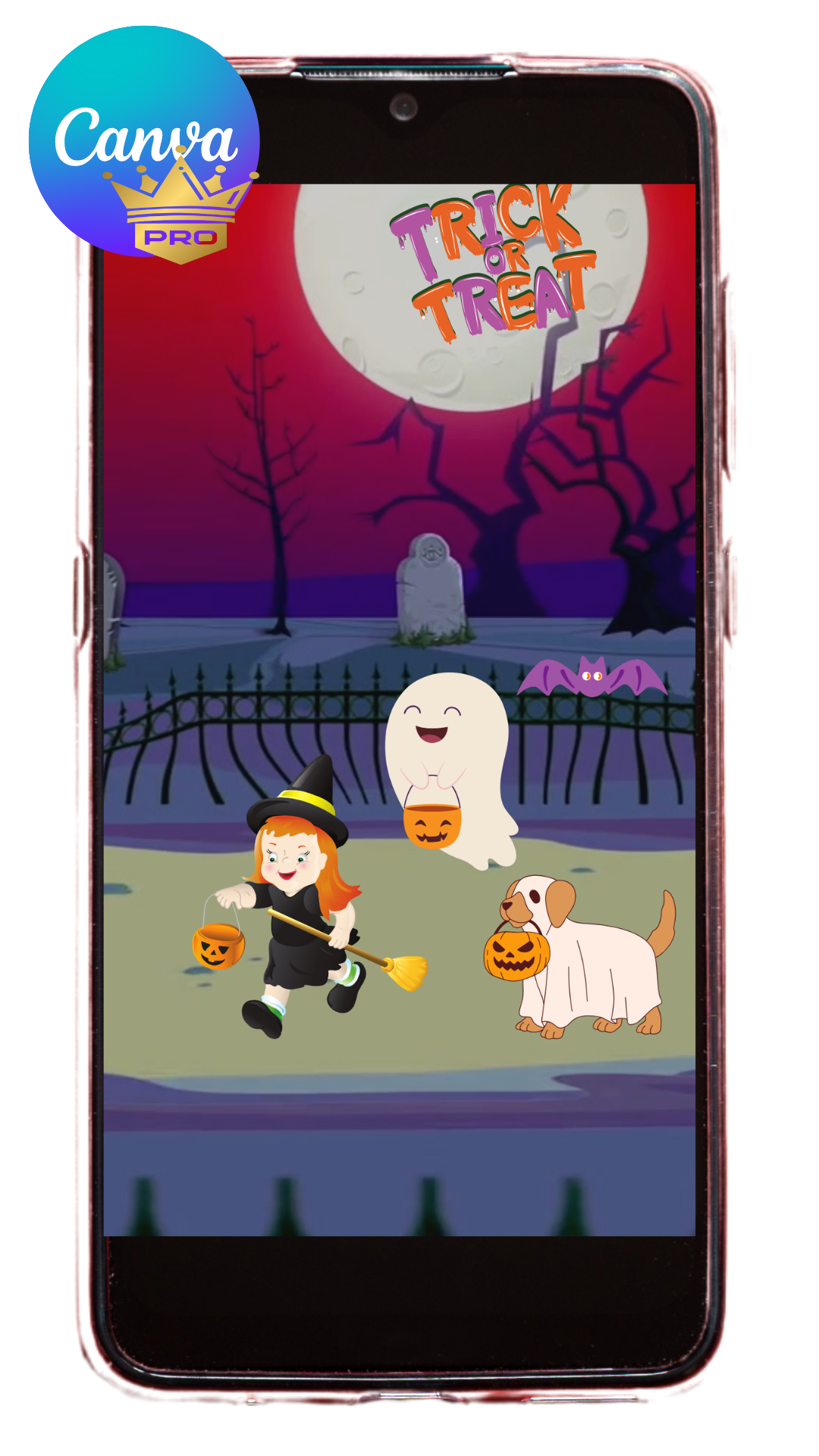 Trick or Treat template