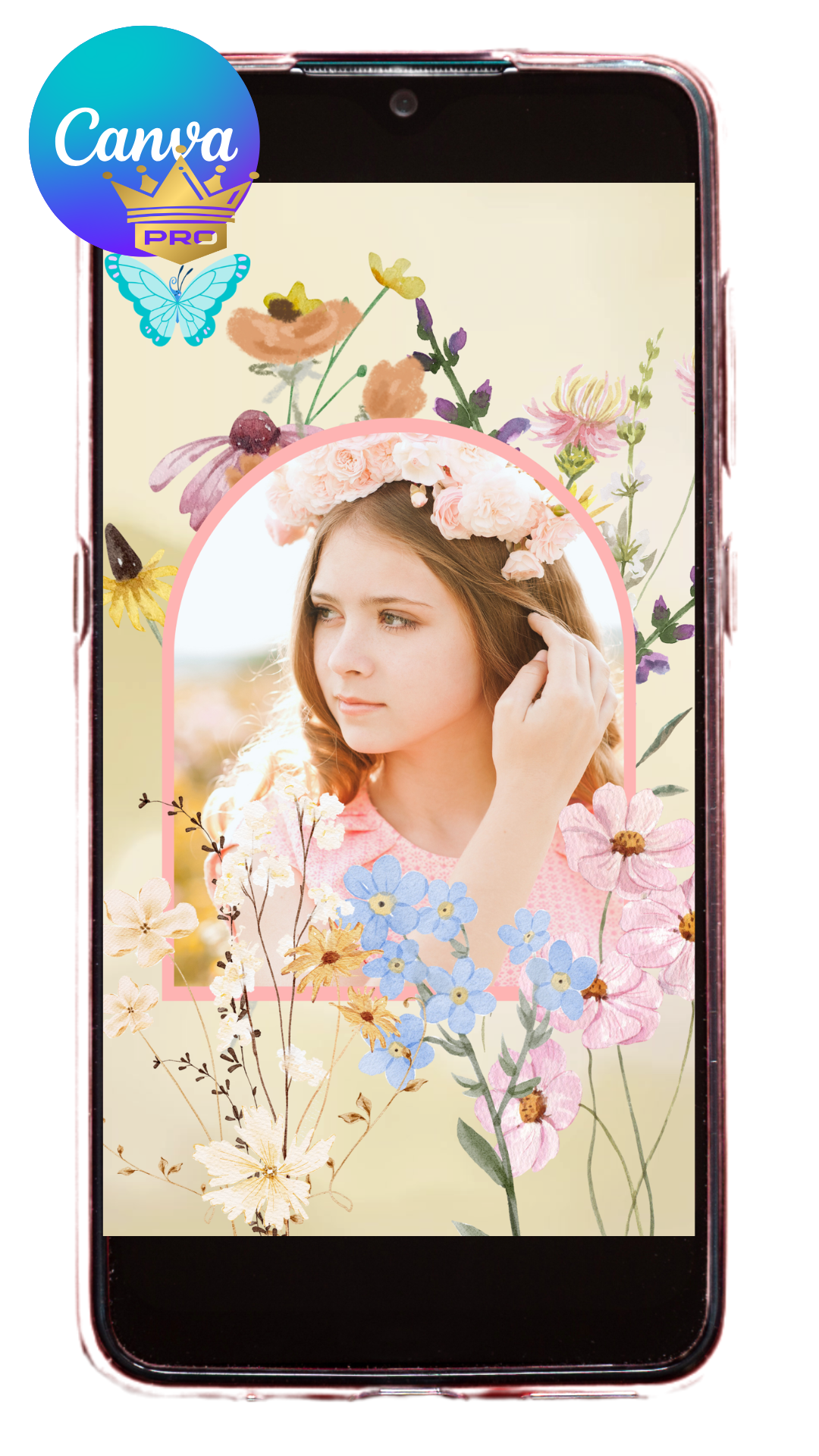 Wildflower template