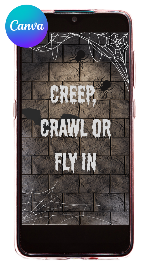 Creepy Bugs template