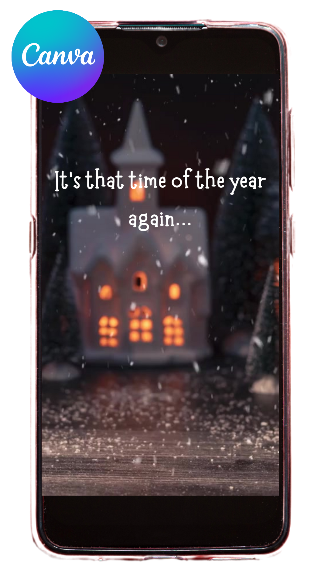 Christmas figurines template