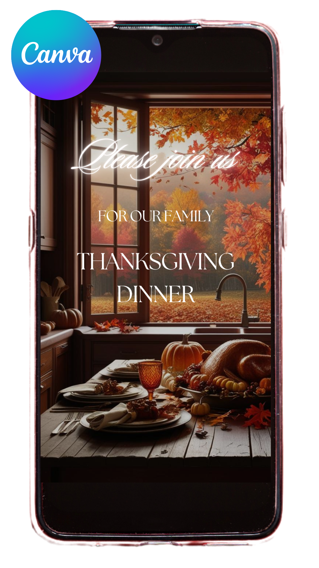 Moody Thanksgiving template